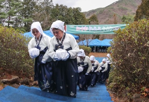 지난해 '제42회 백운산 고로쇠 약수제' 축제 모습. ⓒ 광양시