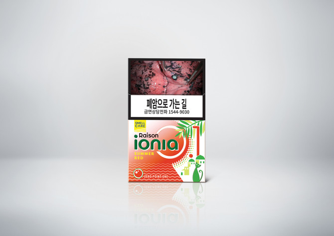 '레종 이오니아 썸머 레드' 제품 사진. ⓒ KT&G