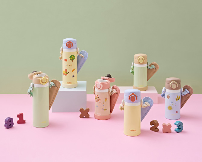 '마이 디자인 보틀 스트랩+원터치 타입 시즌2' 연출컷. ⓒ 써모스