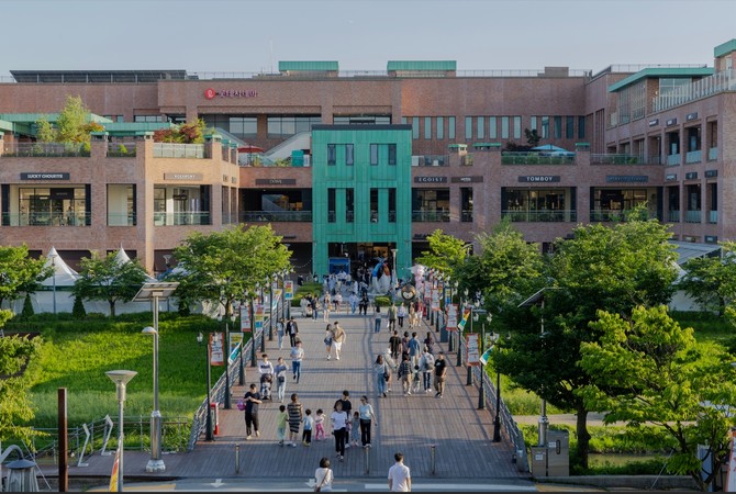 롯데프리미엄아울렛 파주점 전경. ⓒ 롯데쇼핑