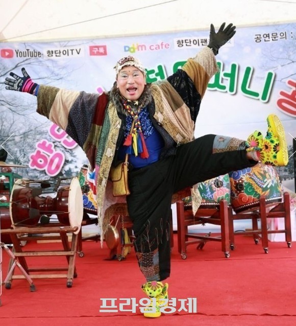 보령시 머드 홍보대사 '품바의 신(神)' 양재기. ⓒ 프라임경제