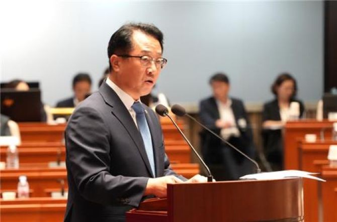 더불어민주당 문금주 원내대변인. © 연합뉴스