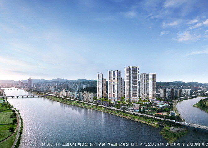 태화강 센트럴 아이파크 주경투시도. Ⓒ HDC현대산업개발