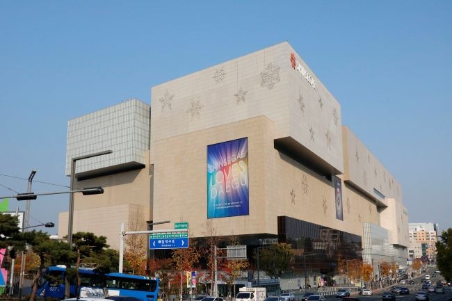 신세계백화점 대구점 전경. ⓒ 신세계백화점