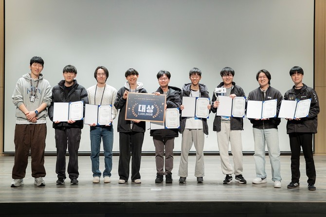 '2026 NDM 대상'에서 고려대학교 'CAT&DOG' 동아리 소속 팀이 대상을 차지했다. ⓒ 넥슨
