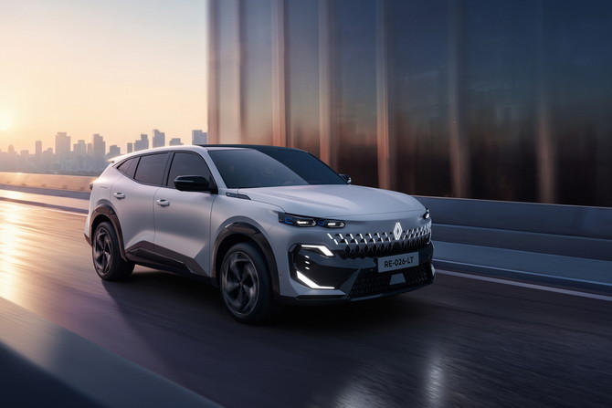 르노 필랑트는 파격적이고 카리스마 넘치는 디자인과 프리미엄 테크 라운지 콘셉트의 실내 공간, 한단계 더 업그레이드된 하이브리드 E-Tech 파워트레인을 적용한 점이 특징이다. ⓒ 르노코리아