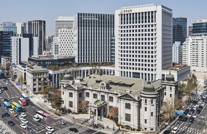 한국은행 본부 전경. ⓒ 한국은행