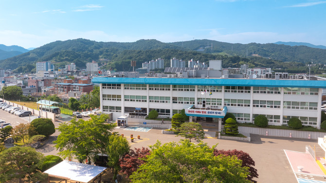 합천군청 전경. ⓒ 합천군