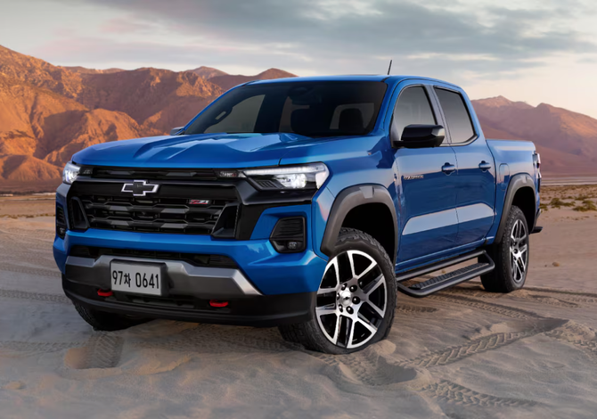 수입 판매 중인 콜로라도. ⓒ 한국GM