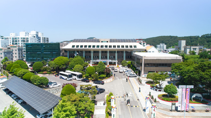 통영시청 전경. ⓒ 통영시