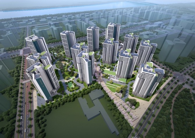 에코델타시티 푸르지오 트레파크. Ⓒ 대우건설