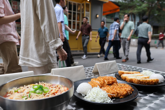 서울 중구 무교동 한 음식점 모습. ⓒ 연합뉴스