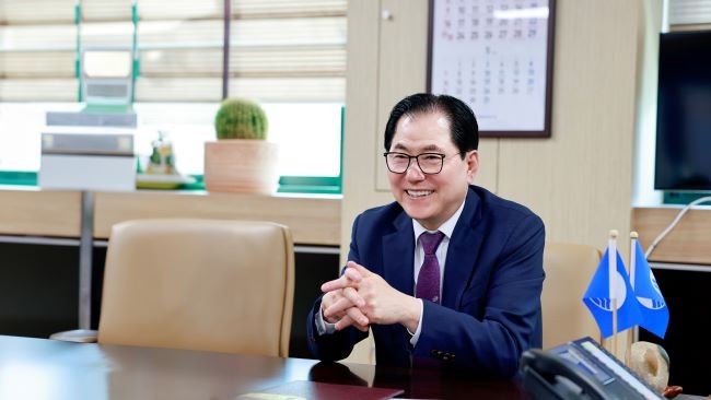 신우철 완고군수. ⓒ 완도군