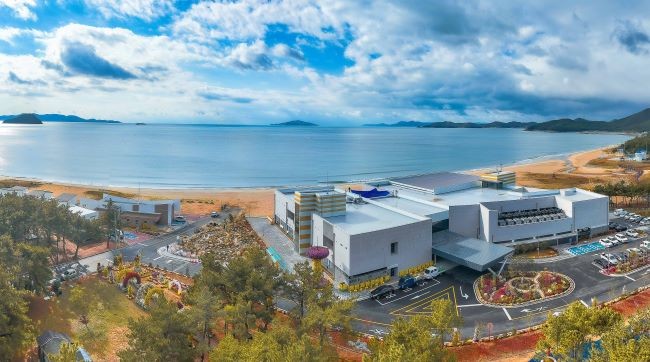 완도해양치유센터 전경. ⓒ 완도군