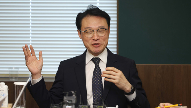 이 수석은 현재의 안정적 국정 운영과 관련해 "국민과 시민들이 대통령의 말이나 이재명 정부의 이야기를 신뢰해 줬기 때문"이라고 했다. ⓒ 뉴스핌·이투데이 공동제공