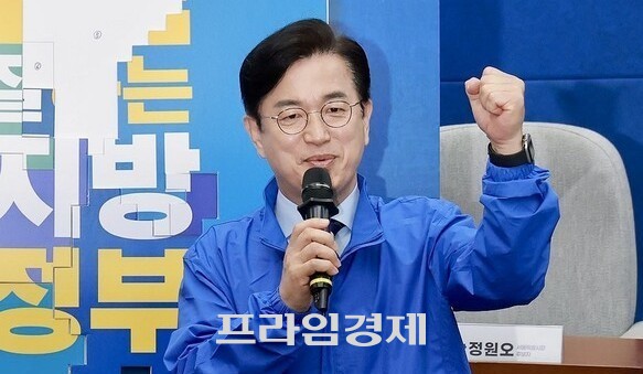 허태정 더불어민주당 대전광역시장 후보. = 오영태 기자