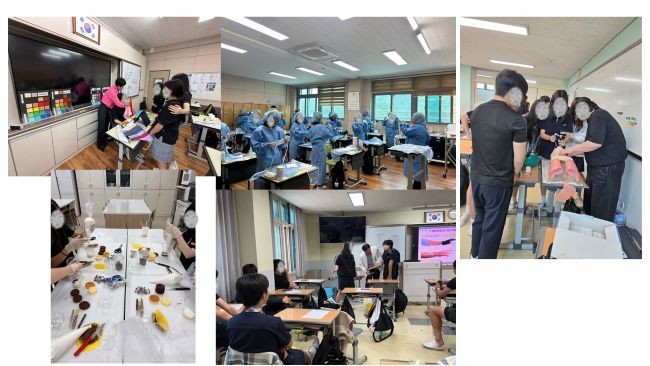 선린대학교는 포항시 교육발전특구 시범지역 지정에 따른 대학협력 프로그램의 일환으로 지역 중·고등학생을 대상으로 다양한 진로체험 프로그램을 운영한다. ⓒ 선린대학교