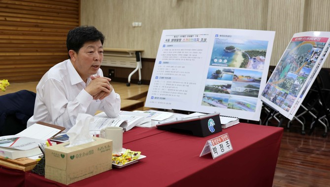 박정주 당선인은 지난 8일부터 12일까지 진행된 부서별 주요업무보고를 마무리하고 본격적인 정책 설계 작업에 착수했다. ⓒ 홍성군