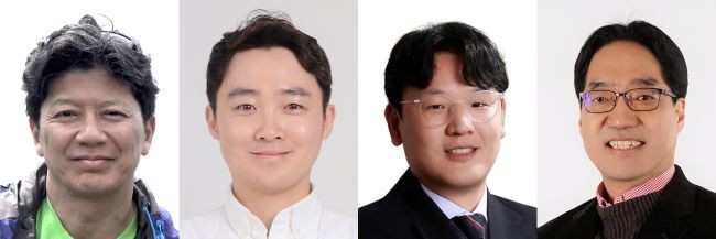 사진 왼쪽부터 DGIST 곽준명 교수, 이재홍 교수, 이성민 교수, 기영훈 교수. ⓒ DGIST