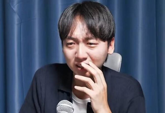 정민철 더불어민주당 최고위원 예비후보가 유튜브 라이브 방송에서 전당대회 기탁금 문제를 설명하고 있다. ⓒ 유튜브 갈무리