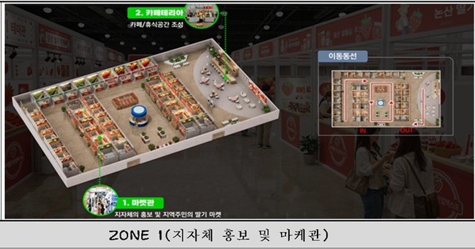 2027 논산세계딸기산업엑스포 지자체 홍보 마케관. ⓒ 2027 논산세계딸기산업엑스포조직위원회