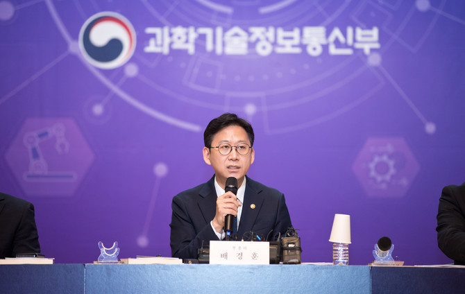 배경훈 부총리 겸 과학기술정보통신부 장관. ⓒ 과학기술정보통신부