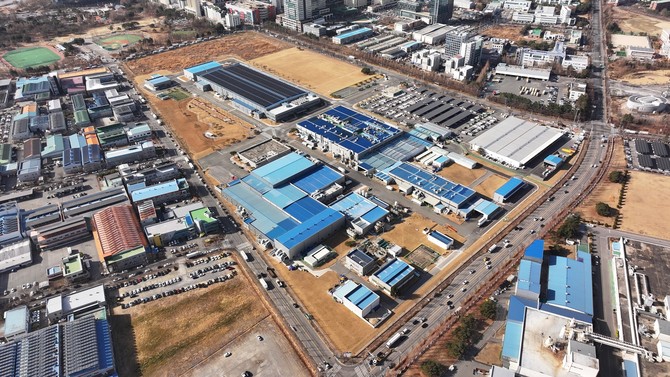 삼성전자 광주사업장 제3 캠퍼스 전경. ⓒ 삼성전자