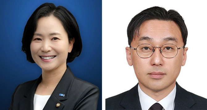 (왼쪽부터) 이해민 대통령비서시라 AI미래기획수석비서관, 이원주 (가칭)메가프로젝트 보좌관. ⓒ 청와대