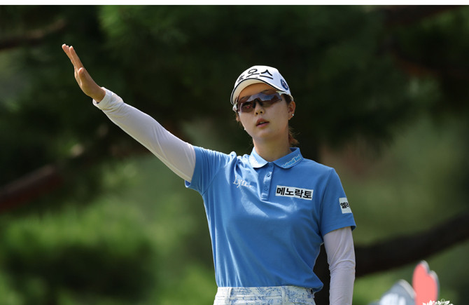 KLPGA 역대 최다 준우승 기록을 갖고 있는 최예림이 9년 만에 우승을 기록했다. ⓒ KLPGA