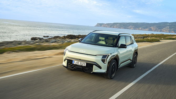 기아의 전용 콤팩트 SUV 전기차 EV3. ⓒ 기아