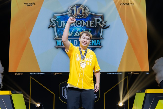 컴투스 SWC2026 아시아퍼시픽 컵에서 YEONGHONG-187이 우승했다. ⓒ 컴투스