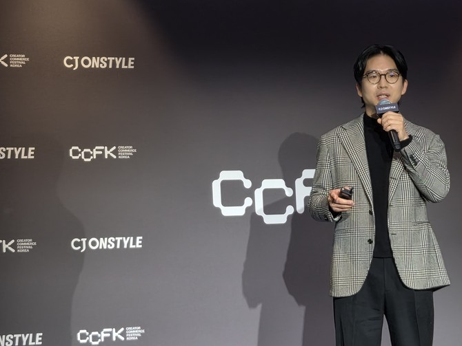 성동훈 CJ ENM 커머스부문 플랫폼본부장. = 이인영 기자