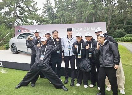 국립목포대학교 학생들이 2026 BMW 레이디스 챔피언십 경기 운영을 지원했다. ⓒ 국립목포대학교