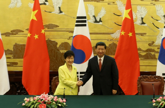 지난 6월 한중 정상회담을 시작으로 양국간 경제협력이 심층&middot;다변화의 기틀이 마련됐다. &copy; 청와대