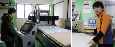 '꿈협'은 공동으로 장비를 구입하고 작업실 역시 공동으로 사용할 수 있어 외주업체에 대한 비용부담과 시간에 대한 경쟁력 확보을 확보했다. = 정수지 기자