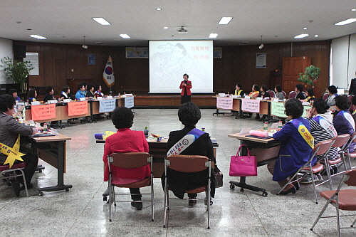 지난달 26일 '마니또' 발대식 장면. ⓒ 구로경찰서