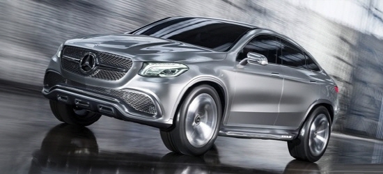  메르세데스-벤츠가 월드 프리미어로 공개한 '콘셉트 쿠페 SUV'는 벤츠 쿠페의 감각적인 면과 SUV의 스포티함이 조합된 새로운 4-도어 상시 사륜구동의 쿠페 SUV다. Ⓒ 메르세데스-벤츠 코리아