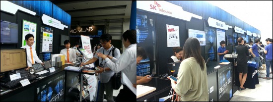  이번 포럼에서는 삼성전자, SK텔레콤, 시스코, 안랩 등 28개 후원사들도 함께 참가해 행사의 열기를 더했다.= 김상준 기자