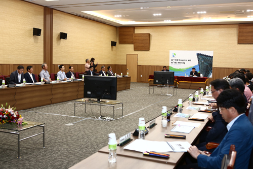  12일 김대중컨벤션센터에서 2014ICID광주총회 조직위원회가 개최됐다.ⓒ한국농어촌공사전남지역본부
