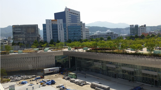  아시아문화전당 건립 공사현장 지난 5월 전경 ⓒ아시아문화전당추진단