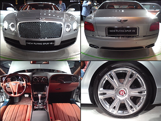  새로운 V8 모델은 기존 플라잉스퍼 W12 모델과 함께 조각처럼 세련된 차체, 정교한 수작업 및 첨단기술 등을 결합한 만큼 플라잉스퍼만의 독창성을 경험할 수 있다. = 노병우 기자